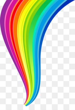 Rainbow Clip art - Rainbow Line Transparent Clipart png download - 3830