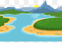 Sungai Animasi Rahman Gambar
