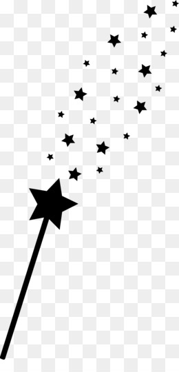 Download Free download Wand Fairy Magic Clip art - Stars Silhouette ...