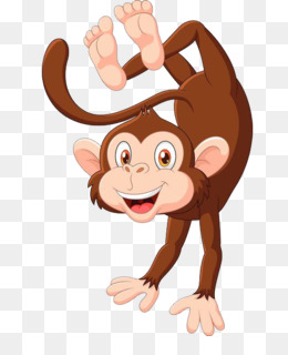 Gambar Kartun Monyet Makan Pisang Moa Gambar