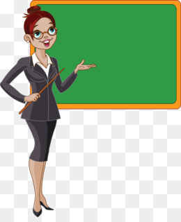 Teacher Cartoon Clip art - Vector image of female teachers png download