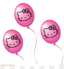 Unduh 5500 Koleksi Gambar Hello Kitty Memegang Balon  Gratis