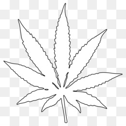 Simple Weed Drawings Easy