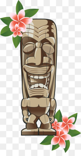 Free download Tiki culture Hawaiian Tiki bar Clip art - hawaiian png.