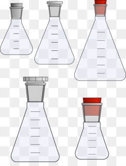 Erlenmeyer flask Laboratory Flasks Volumetric flask Beaker - flask png