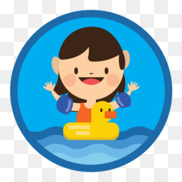 Swimming pool Cartoon Child Clip art - The children swim png download - 1000*504 - Free 