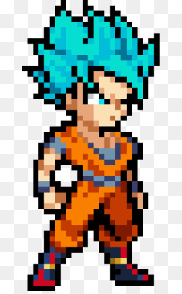 Goku Dragon Ball Z: Ultimate Battle 22 Gohan Pixel art - pixel art png ...