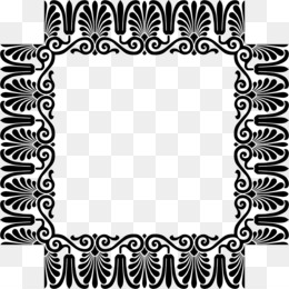 Wedding Invitation Paper Picture Frame Clip Art - Victorian Frame 