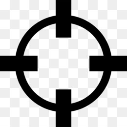 Crosshair PNG and PSD Free Download - Reticle Clip art - Crosshair.