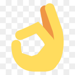 Emoji Hand OK Thumb signal Gesture - Emoji png download 