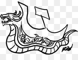 Dragon Boat Festival Drawing Black and white - others png ...