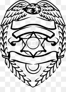 Police Badge PNG - Police Badge, Police Badge Outline, Blank Police