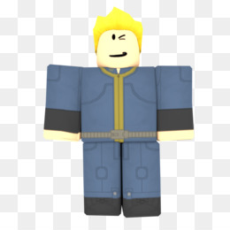 Free Download Roblox Character Video Game Fallout 4 Vault Boy Png - roblox character video game yellow electric blue png image with transparent background