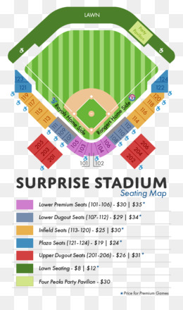Surprise Stadium Seating Chart