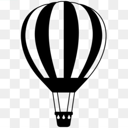 Balloon Black And White png download - 389*702 - Free Transparent