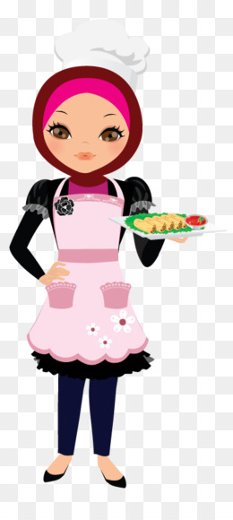 25 trend terbaru chef muslimah kartun png mopppy trend terbaru chef muslimah kartun png