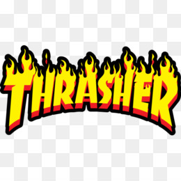 Thrasher Png Y Psd Descargar Gratis T Shirt Thrasher Skateboarding Logotipo Thrasher - t descarga gratuita de png t shirt de roblox de la