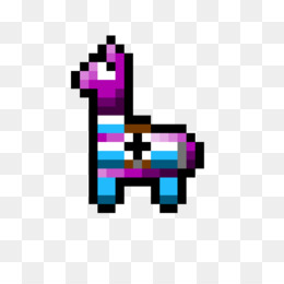 pixel art fortnite minecraft technology line png image with transparent background - pixel art minecraft fortnite lama