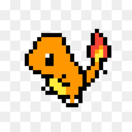 Charmeleon Pixel Art Png Download 12001200 Free - 